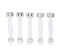 Verrous de Sangle pour Enfants, 5 Pièces, pour Armoire, Réfrigérateur, Verrous de Tiroir de sécurité pour Protéger bébé