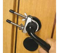 Verrous de sécurité universels pour porte, ouverture vers l'extérieur, installation sans perçage, dispositif de sécurité portable en acier inoxydable pour chambre d'hôtel, maison, appartement, salon