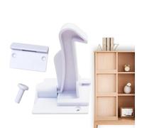 Verrous de tiroir à l'épreuve des - Verrous invisibles pour armoire, design de sécurité adhésif | Fonction de protection sécurisée, outil de sécurité pour tout-petits, système de verrouillage