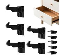 Verrous de tiroir de sécurité, ensemble de loquets adhésifs invisibles, système de pour armoire à l'épreuve des , verrous de sécurité universels pour placard, kit de sécurité pour