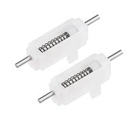 Verrous de verrouillage de trappe d'auvent pour fixation de couverture de cockpit d'avion RC, 26x9x8.5mm blanc 2 pièces