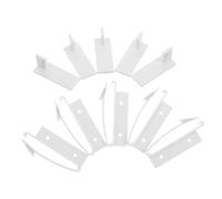 Verrous Invisibles de Tiroir Sécurité Garçon Fille, 5 Pièces Blancs | Plastique, Pose Rapide Adhésive, pour Cuisines et Maisons, Parents Locataires, Boucle Discrète