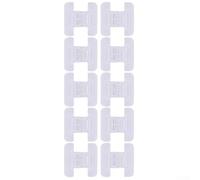 Verrous magnétiques invisibles pour placard Blanc 7 cm | Design magnétique invisible, taille compacte de 7 cm, maintient les armoires sécurisées, accès facile aux adultes, plastique