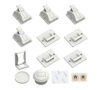Verrous magnétiques pour armoires - Loquet de sécurité pour, serrure de sécurité pour tiroir de bébé | Verrou magnétique invisible pour armoires de cuisine, unités de rangement, tiroirs de