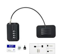 Verrous pour portes de réfrigérateur, serrure de réfrigérateur à l'épreuve des pour placard - Loquet adhésif très résistant Accessoires de sécurité pour tiroirs, meubles, portes coulissantes