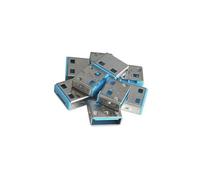 Verrous USB, 10 pièces, Bleu