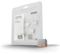 Verrous Usb,10 Pièces,Orange