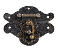 Verrous Vintage Antique MoraillonLoquet Serrure avec Vis pour Dcoration de Meubles Bronze82 cm PZCC