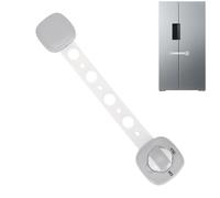 Verrures De Sécurité De L'armoire - Serrures Polyvalentes À L'épreuve Des, Sangle Réglable | Conception À Double Serrure Pour Tiroirs, Toilettes, Le Réfrigérateur Et Armoires, Le D