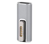 vers 2, Adaptateur USB C Magnétique 5A PD Charge Rapide Interface d'aspiration Magnétique USB C vers Adaptateur Magnétique Type C vers Adaptateur Magnétique T Tip pour