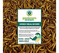 vers de Farine séchés GardenersDream - Friandises nutritives pour Oiseaux Sauvages (5kg)