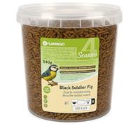 vers de Farine séchés - Nourriture Oiseaux extérieur - Mangeoire Oiseaux extérieur - 540 g - Flamingo