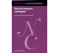 Vers de nouveaux catalogues