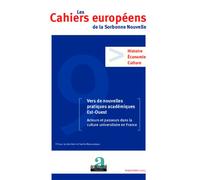 Vers de nouvelles pratiques académiques Est-Ouest Acteurs et passeurs dans la culture universitaire en France - Collectif - Academia Eds - broché - Etude