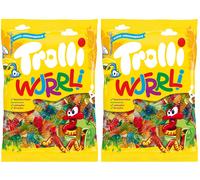 Vers de terre aux fruits Trolli Wurrli 200 g 2 pièces
