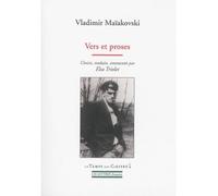 Vers et proses - Vladimir Maïakovski - Le Temps Des Cerises - broché - Poésie