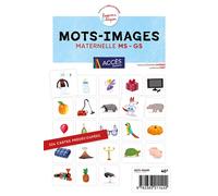Vers la phono ms-gs mots-images Avec un livret explicatif et 324 mots-images répartis en 54 planches de 6 cartes prédécoupées et pelliculées - Christina Dorner - Acces Editions - broché - Jeux livres