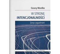 Vers l'intentionnalité - Cezary Mordka (Buch auf Polnisch)