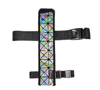 VERS MURSE Sac de téléphone pour ventilateur, brassard/jambe, fermetures éclair à boucle et poche cachée à fermeture éclair pour raves/fêtes sur circuit (étui de ventilateur + 2 ceintures)