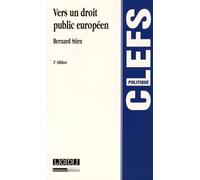 vers un droit public européen - 2ème édition