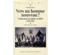 VERS UN HOMME NOUVEAU