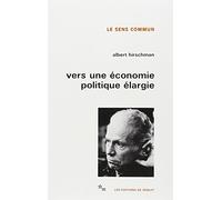 Vers une économie politique élargie