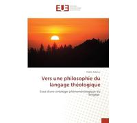Vers une philosophie du langage théologique