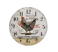 Versa 18190125 Montre Poule Blanc 5 x 28 x 28 cm
