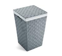 Versa 19485360 - Pannier À Linge Gris Clair