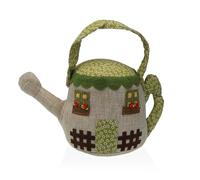 Versa Cale-Porte Arrosoir Cale-Porte Décoratif, Mesures (H x L x P) 18 x 13 x 26 cm, Couleur Vert