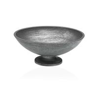 Versa Figurine décorative argentée 24,5 x 9 x 24,5 cm