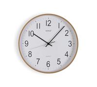 Versa Horloge Murale en Plastique Quartz Bois MDF 5 x 35 x 35 cm - Marque EAN : 8420327549723