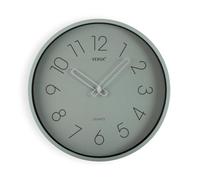 Versa Horloges murales de Style Classique, Dimensions (H x L x L) 30 x 4 x 30 cm, Couleur Vert