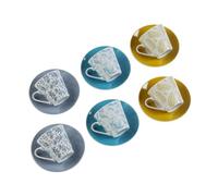 Versa Lot de 6 Tasses à Café Izabela Porcelaine