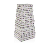 Versa Lot de boîtes de rangement empilables pour voitures