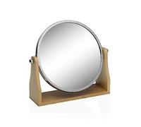 Versa Miroir Grossissant x 7 Miroir Fer Bambou 5,8 x 21 x 19,5 cm