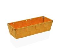 Versa Panier Flandre Jaune Textile 10 x 6 x 25 cm