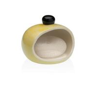 Versa Porte-éponge pour évier céramique Dolomite 11 x 10 x 11,5 cm Olive