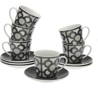 Versa Set 6 Tassen Sie Urban Grey