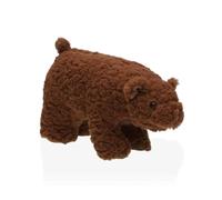 Versa Soutien-Gorge de Porte Marron Ours Textile 12 x 18 x 29 cm