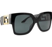 Versace – Lunettes de soleil VE4402 – Acétate noir carré – Verres gris – GB1/87