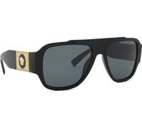 Versace Homme Versace VE4436U GB1/81 Lunettes de soleil Acétate Noir Gris Pillow Polarisé