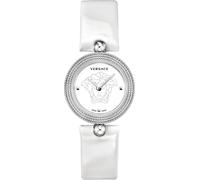 Versace 94Q99D002S001 Eon Soiré argent blanc Bracelet cuir Montre Femme NOUVELLE