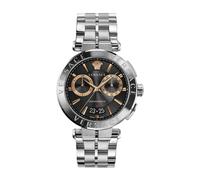 Versace - Aion 45Mm - Homme - Accessoires - Gris - Taille: ONE Size