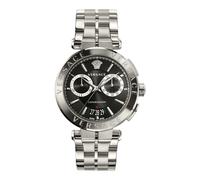 Versace - Aion Chronograph - Homme - Accessoires - Gris - Taille: ONE Size