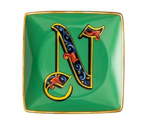 Versace Assiette 12 cm Versace Holiday Alphabet N