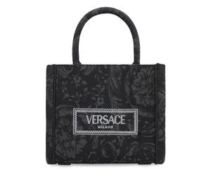 Versace - Athena Mini Tote Bag - Femme - Sacs - Noir - Taille: ONE Size