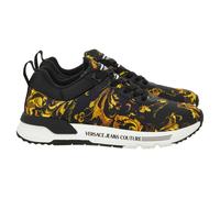 Versace - Baroque Printed Baskets - Homme - Chaussures - Noir - Taille: 40 EU