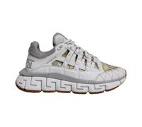 Versace - Baskets basses avec motif Greca - Homme - Chaussures - Blanc - Taille: 40 EU