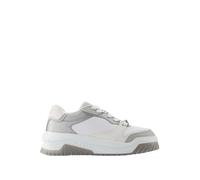 Versace - Baskets en Cuir Gris - Style Odissea - Homme - Chaussures - Gris - Taille: 43 EU